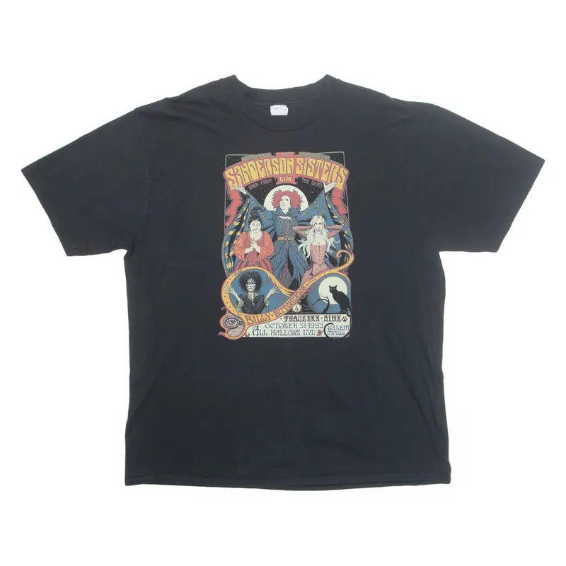 Gildan Sanderson Sisters Womens T-Shirt Black Xl 1