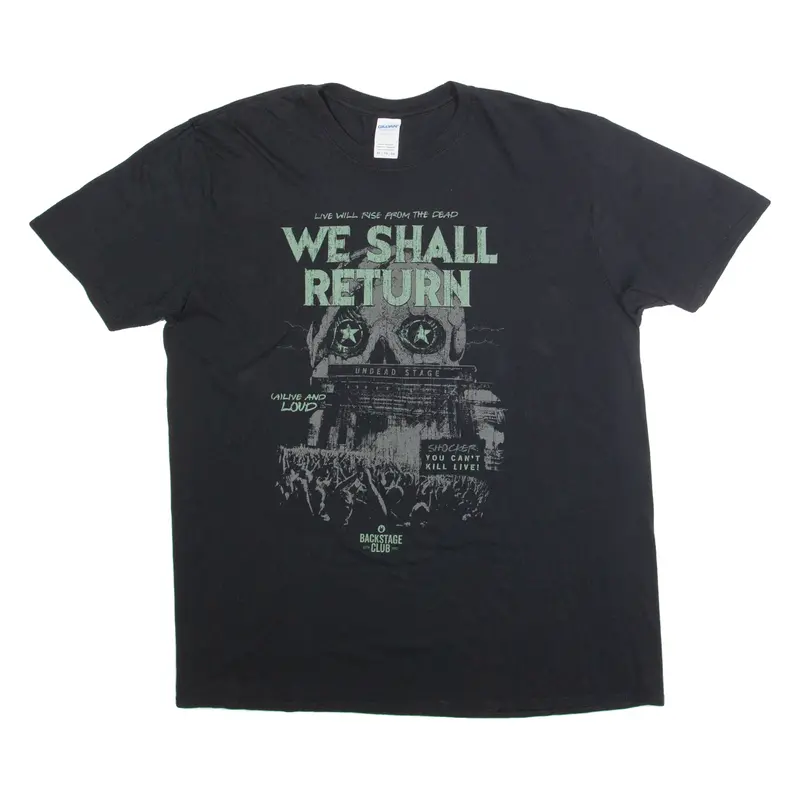 Gildan We Shall Return Mens Band T-Shirt Black Xl 1