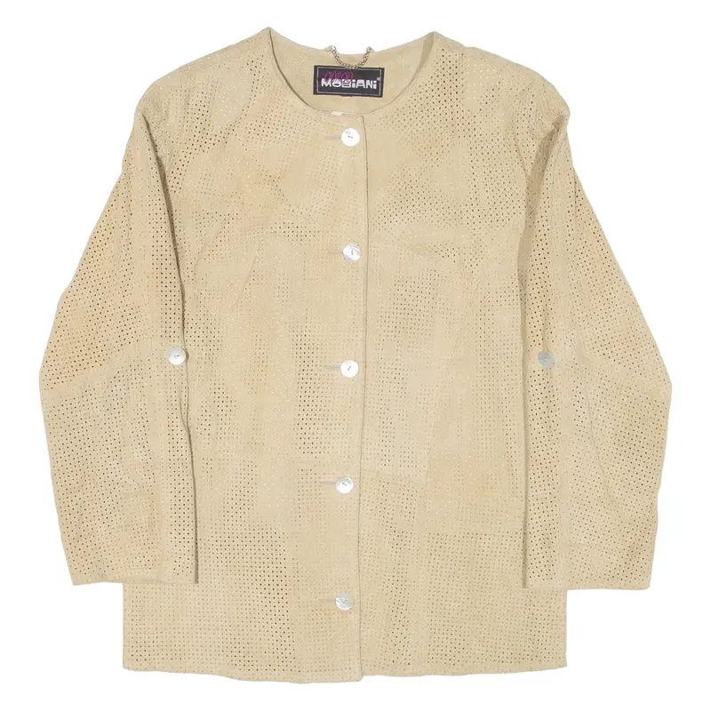 Giorgio Mobiani Womens Jacket Beige L 1