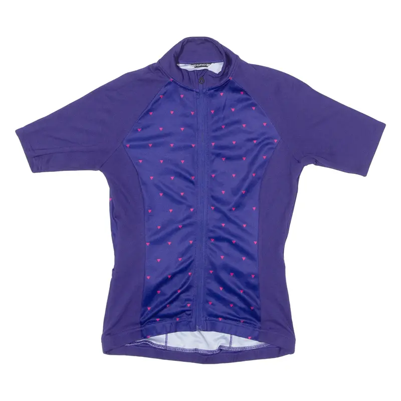Giro Full Zip Cycling Womens Jersey Purple High Neck Xs 1