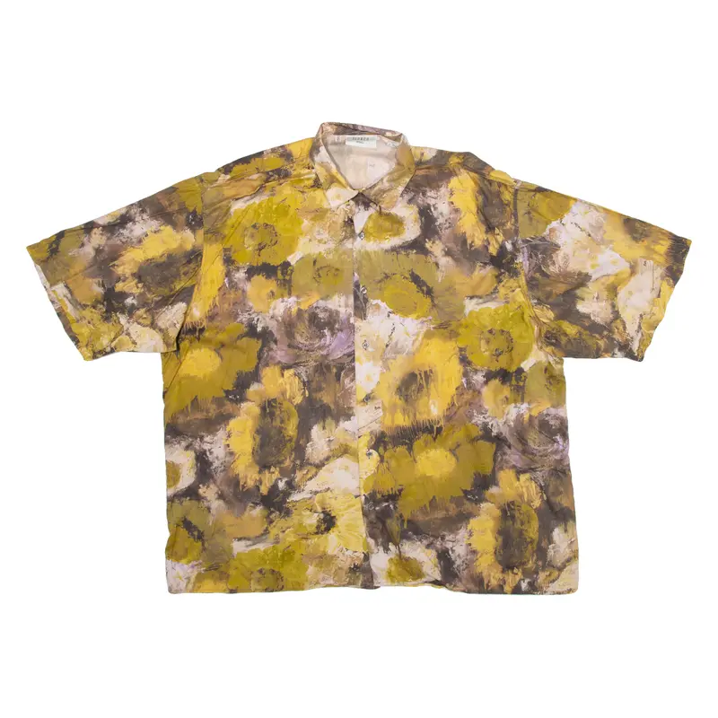 Giugno Uomo Mens Shirt Yellow 2Xl 1