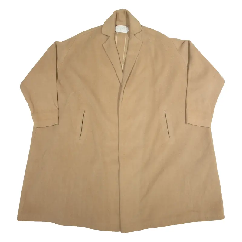 Giusy Bresciani Womens Overcoat Coat Brown 90S L 1