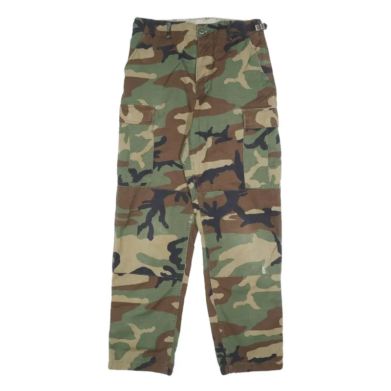 Golden Mfg. Co. Mens Cotton Blend Camouflage Regular Straight Trousers W28 L31 1
