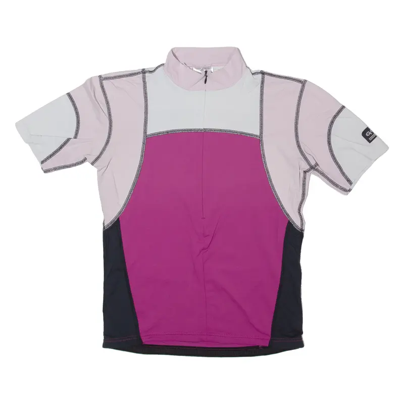 Gonso Cycling Shirt Womens Jersey Purple 1/2 Zip S 1