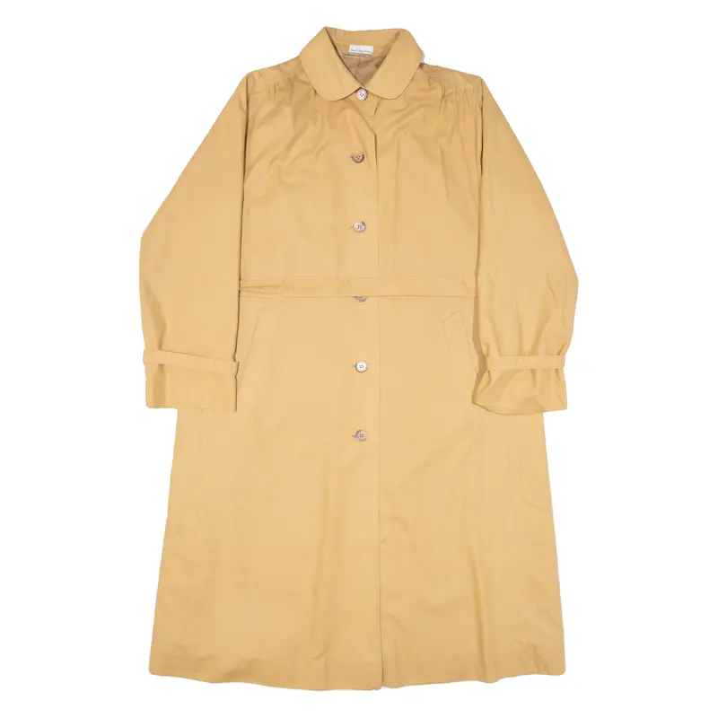 Gotz Modell Womens Trench Coat Orange M 1