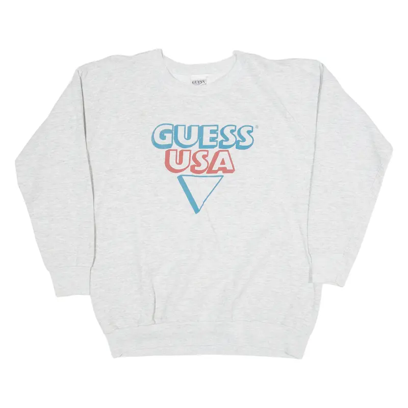 Guess Mens Sweatshirt Grey Usa M 1