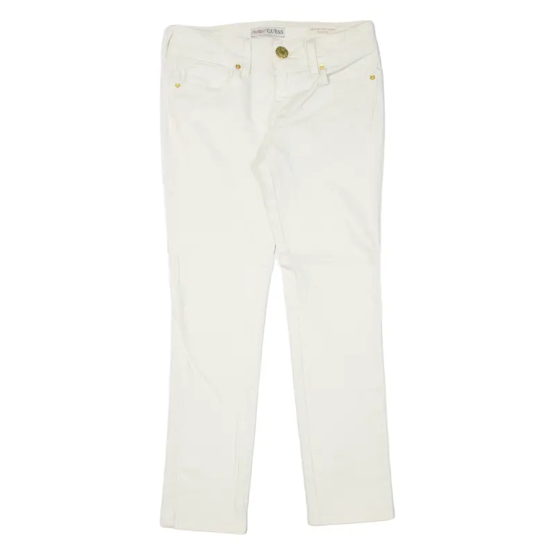Guess Sarah Fit Womens Jeans Cream Slim Skinny W27 L27 1