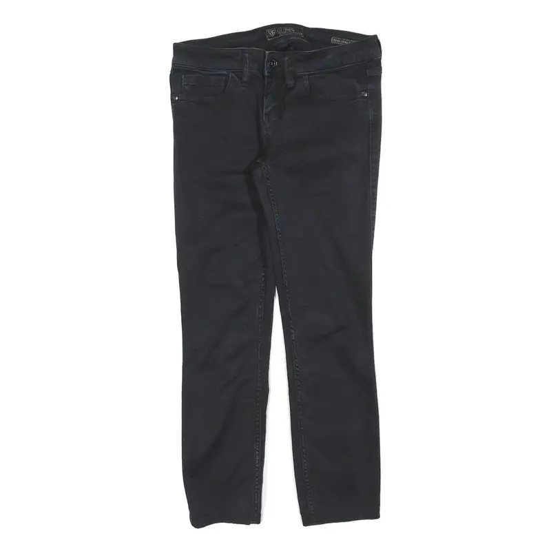 Guess Womens Jeans Black Slim Skinny Denim Medium W26 L24 Stylish Cotton Blend 1