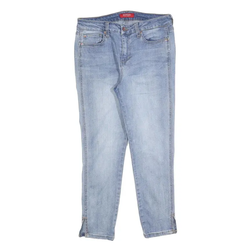 Guess Womens Jeans Blue Slim Skinny Denim Light W29 L24 Fitted Stylish 1