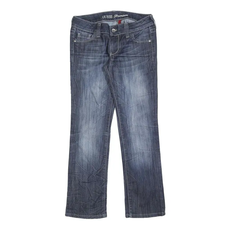 Guess Womens Jeans Blue Slim Straight Denim Medium W30 L30 Stylish Casual 1