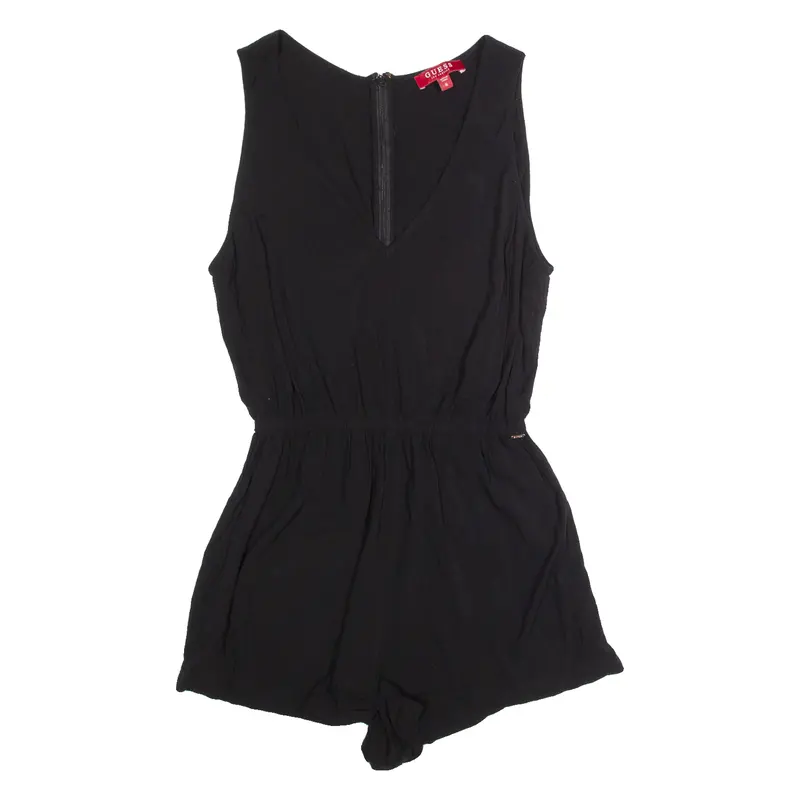 Guess Womens Playsuit Black Wide-Leg M 1