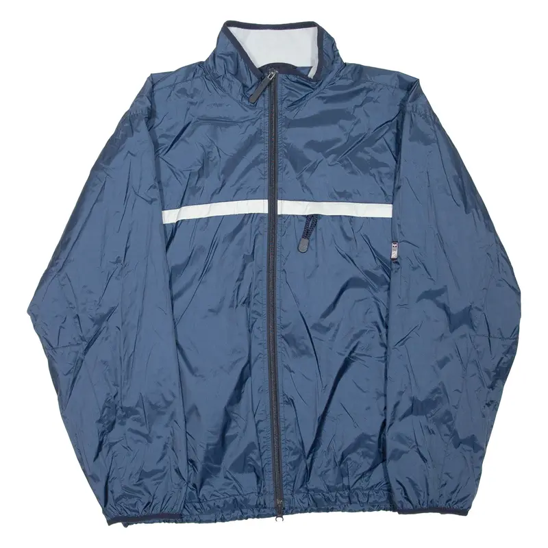 H20 Sportswear Mens Track Jacket Blue Nylon S 1