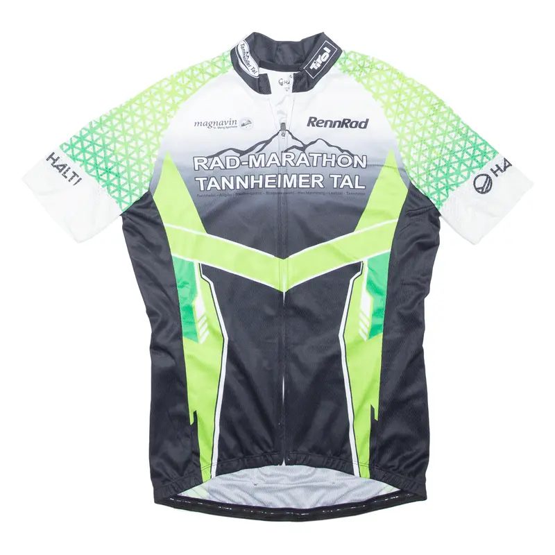 Halti Full Zip Cycling Shirt Mens Jersey Green M 1