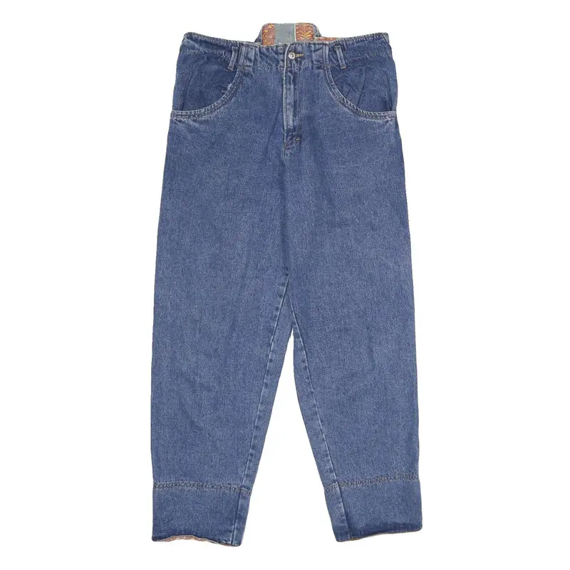 Happening By Koala Womens Classic Blue Denim Cotton Jeans W32 L32 Relaxed Fit 1