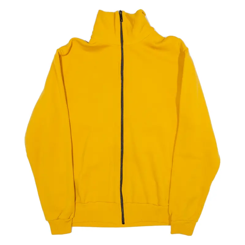 Helanca Mens Track Jacket Yellow M 1