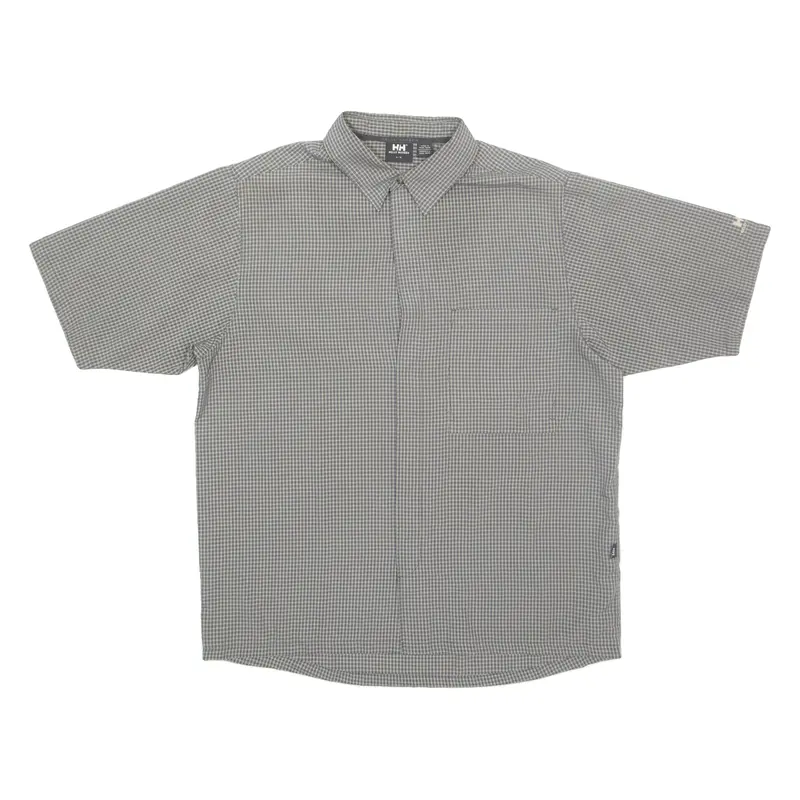 Helly Hansen Mens Shirt Grey Check L 1