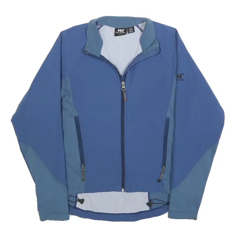 Helly Hansen Womens Blue & Teal Zip Jacket Xs Polyester Outdoor Activewear Light 1