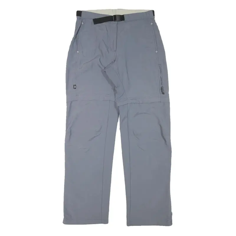 Helly Hansen Womens Grey Polyester Blend Regular Fit Straight Leg Trousers W28 1