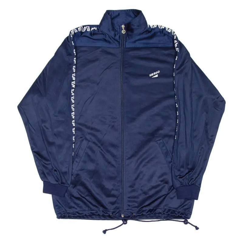 Herod Sport Mens Track Jacket Blue L 1