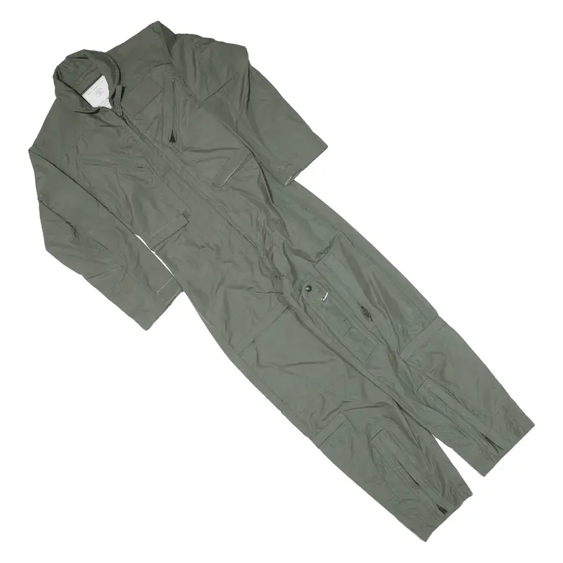 Hialeah Industries Inc Summer Flyers Mens Boiler Suit Green Relaxed Xs W26 L27 1