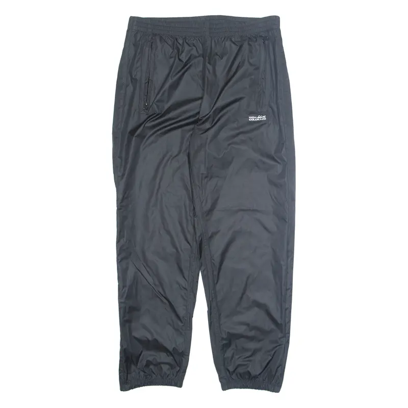 High Colorado Mens Track Pants Black Tapered Xl W36 L31 1