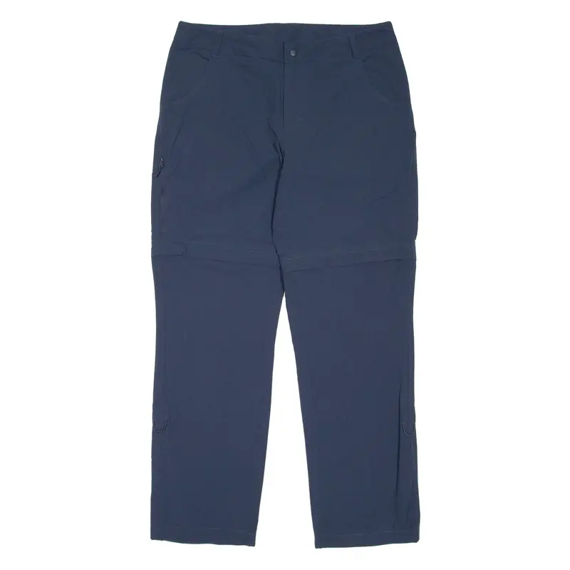 High Technical Womens Trousers Blue Regular Straight W34 L31 1
