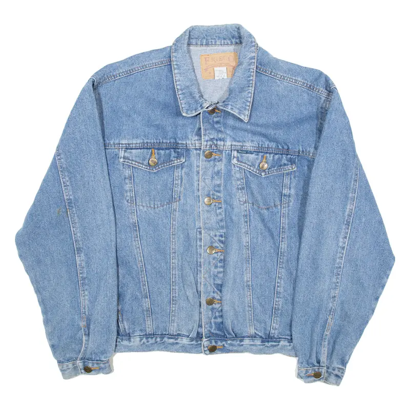 H&M Womens Denim Jacket Blue L 1