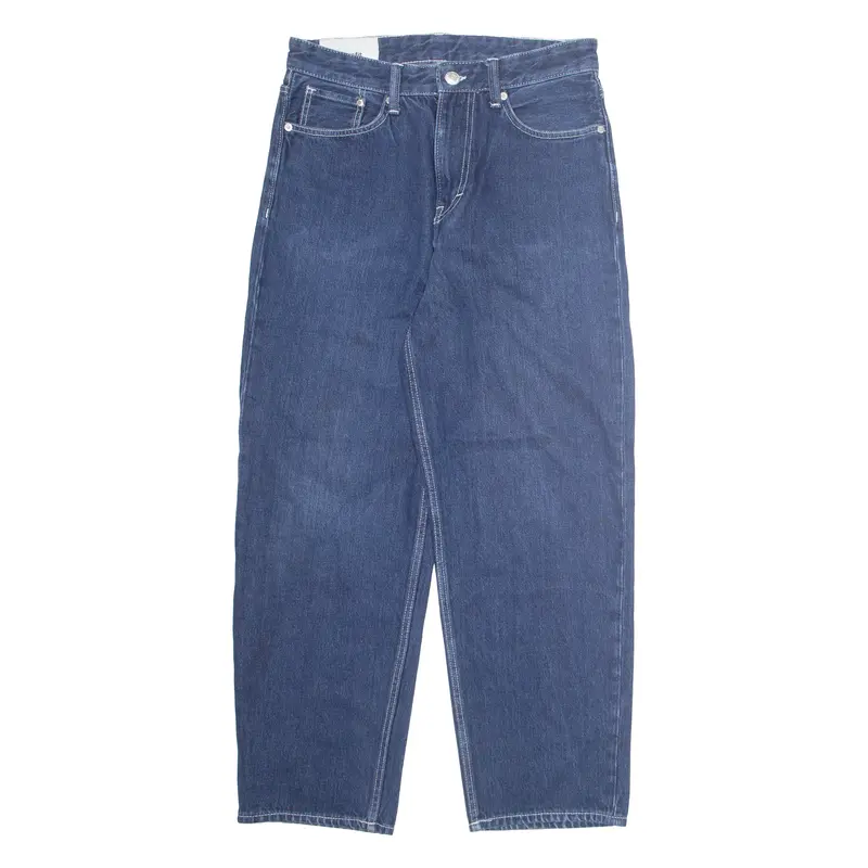 H&M Womens Jeans Blue Loose Straight W30 L28 1