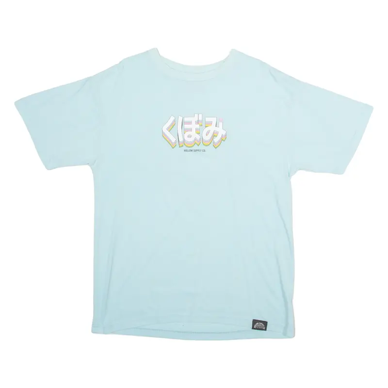 Hollow Supply Womens T-Shirt Blue S 1