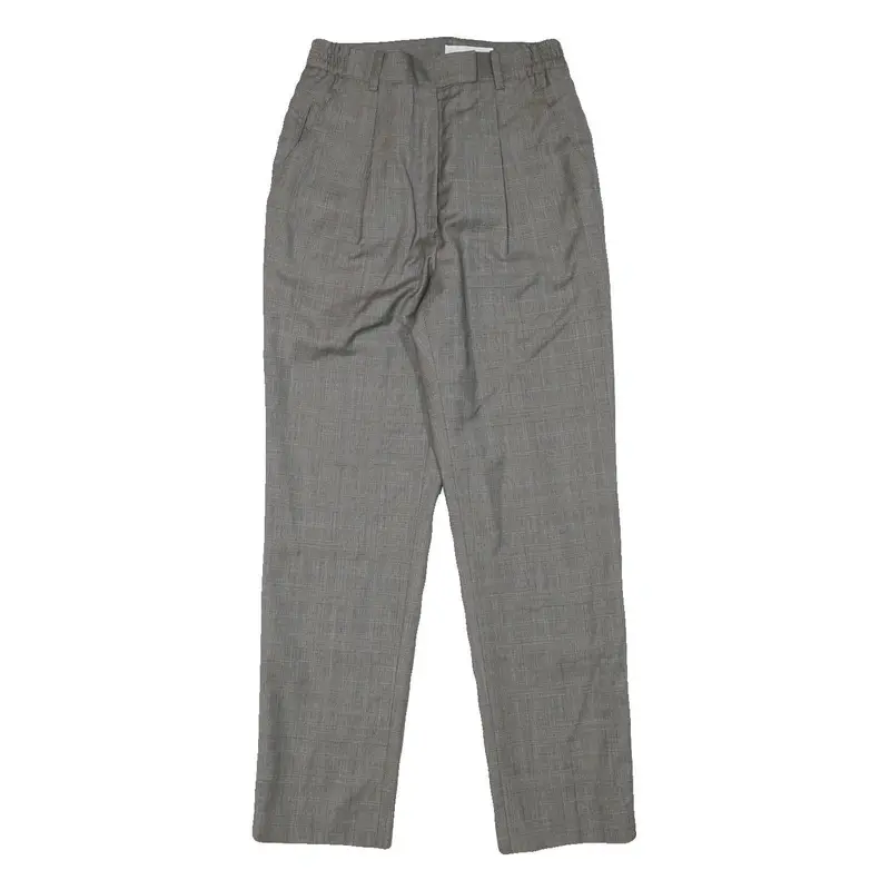 Honma Collection Womens Regular Grey Polyester Blend Trousers W25 L28 Classic 1