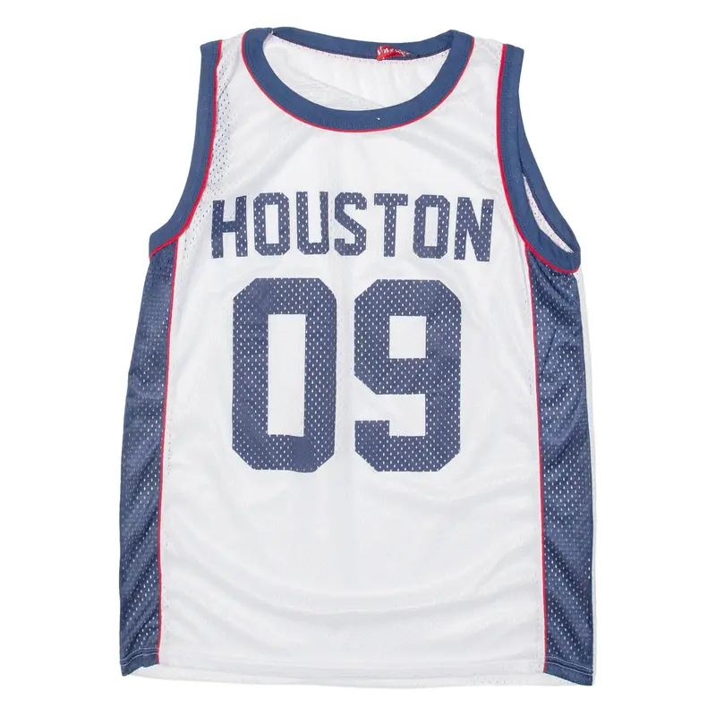 Houston Mens Jersey White Sleeveless Usa 2Xl 1
