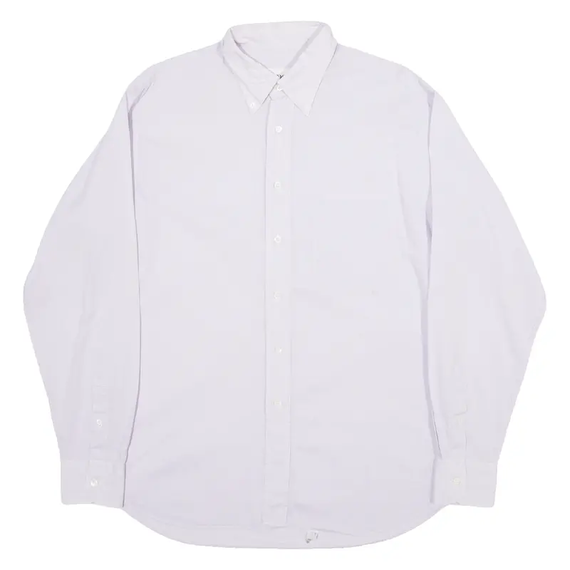 Hugo Boss Mens Shirt Purple Long Sleeve L 1
