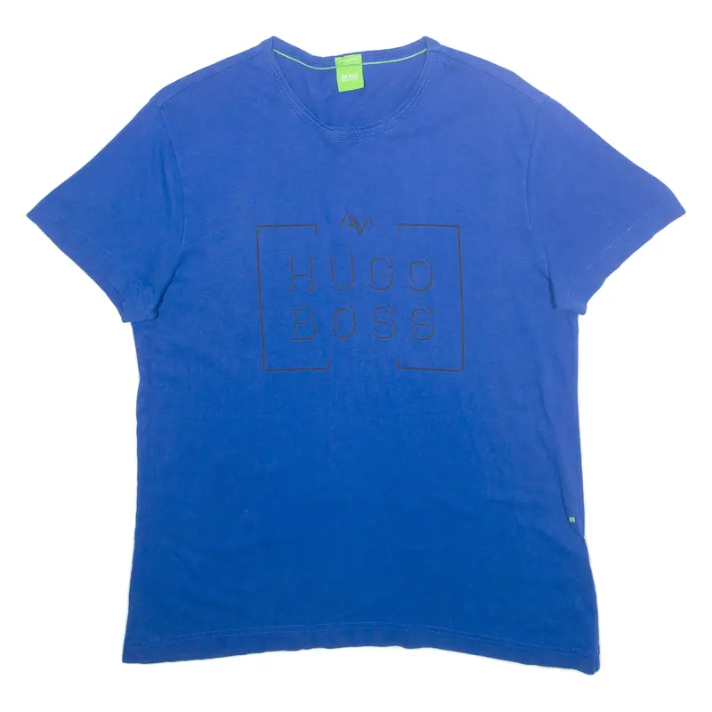 Hugo Boss Regular Fit Mens T-Shirt Blue S 1
