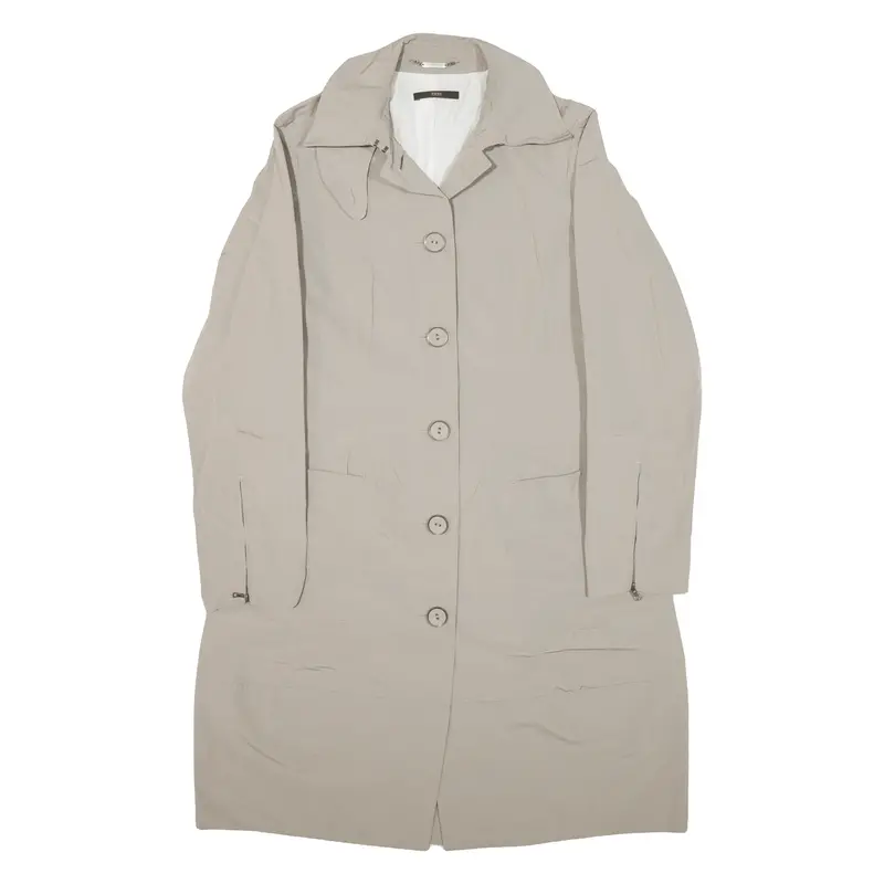 Hugo Boss Womens Trench Coat Beige Uk 6 1