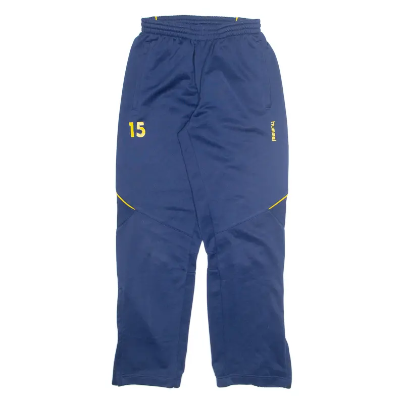 Hummel Mens Sweatpants Blue Straight M W24 L30 1