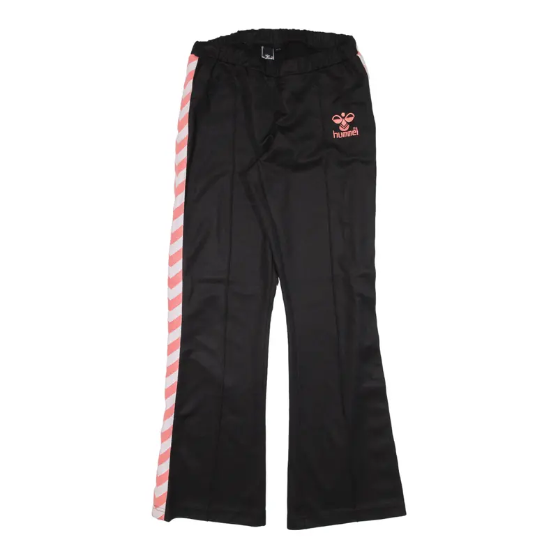 Hummel Womens Track Pants Black Flared L W27 L30 1