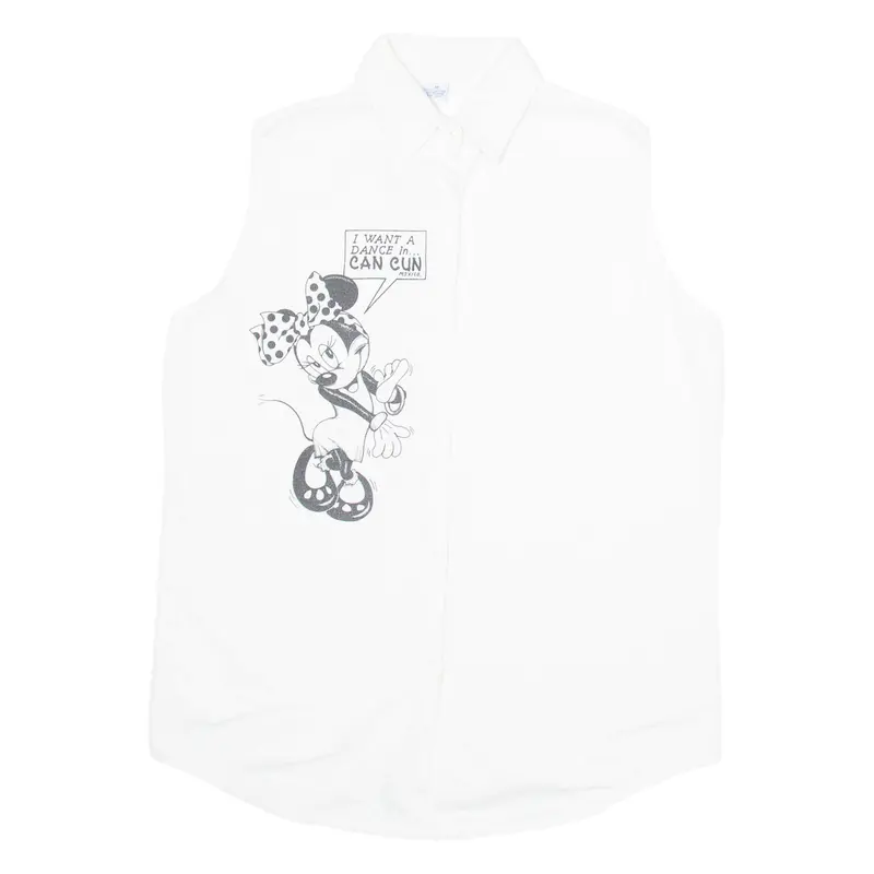 I Want To Dance In Cancun Womens Shirt White Sleeveless M 1