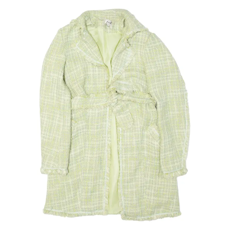 Ice Frill Trim Womens Jacket Green S 1