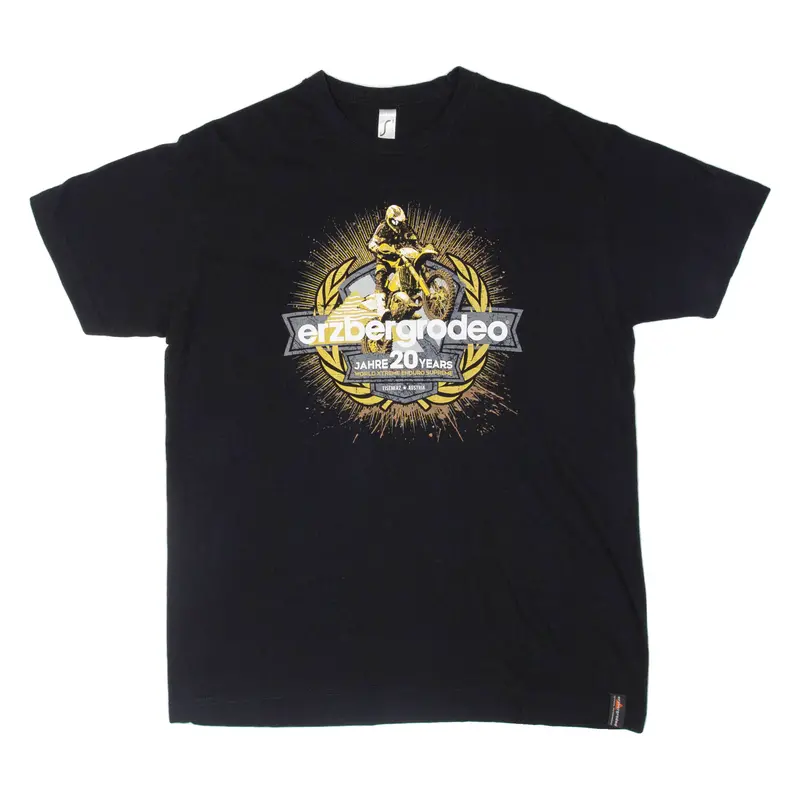 Imperial Motorcross Mens Biker T-Shirt Black L 1