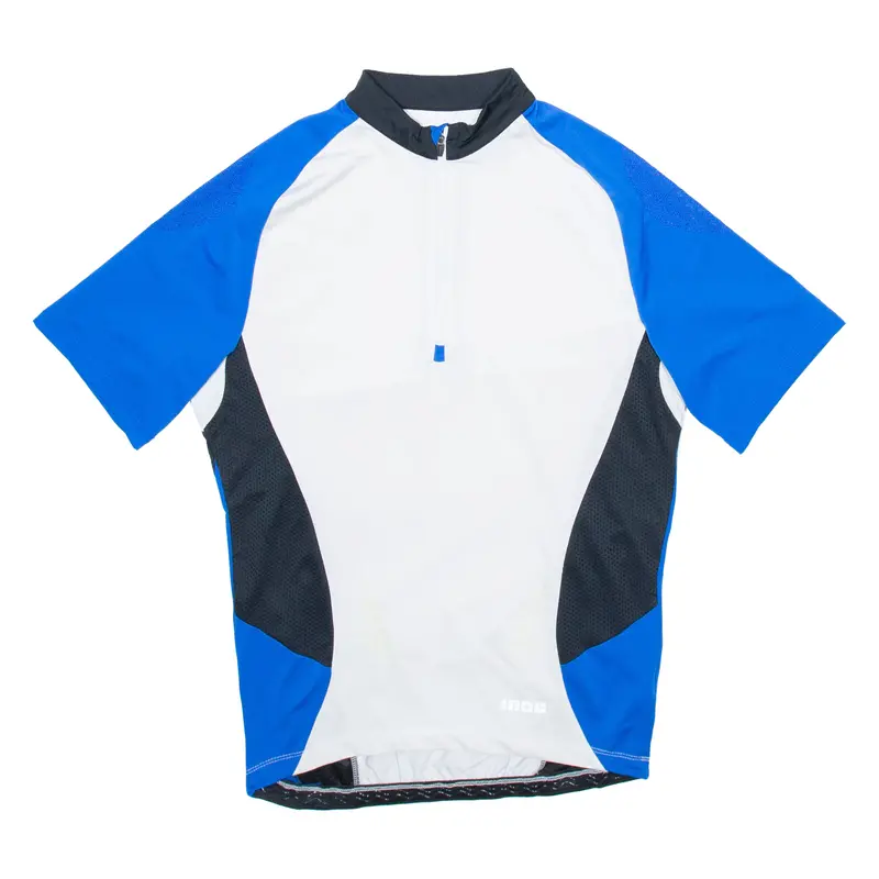 Inoc Cycling Mens Jersey White 1/4 Zip Xl 1