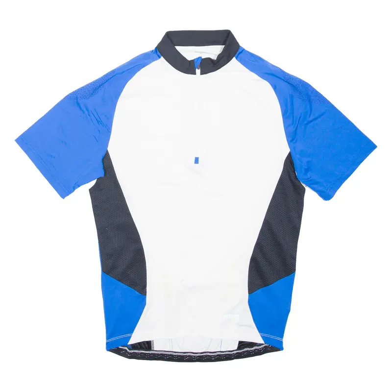 Inoc Cycling Shirt Mens Jersey White 1/2 Zip Xl 1