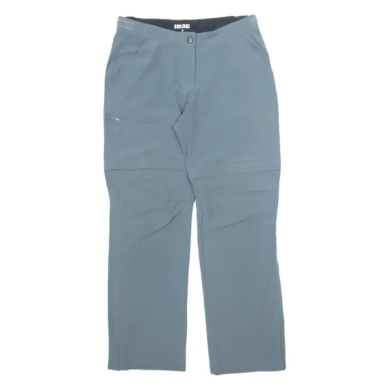 Inoc Outdoor Womens Trousers Blue Regular Straight W31 L30 1
