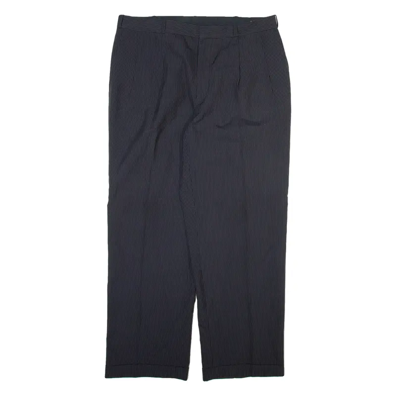 Intrend Fashion Mens Trousers Black Regular Straight W32 L28 1