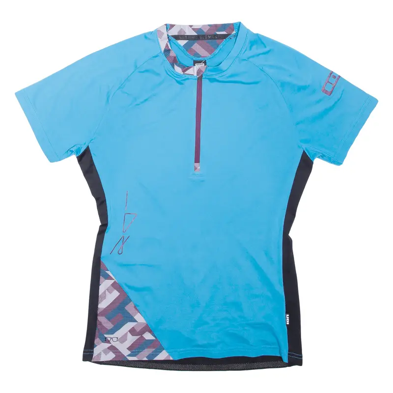 Ion Cycling Shirt Womens Jersey Blue 1/2 Zip S 1