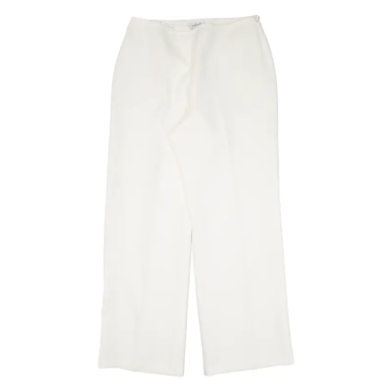 Isabella Womens Trousers Cream Loose Straight W32 L31 1