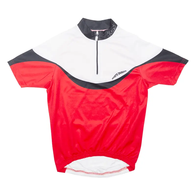 Ixs Cycling Shirt Mens Jersey Red 1/4 Zip M 1