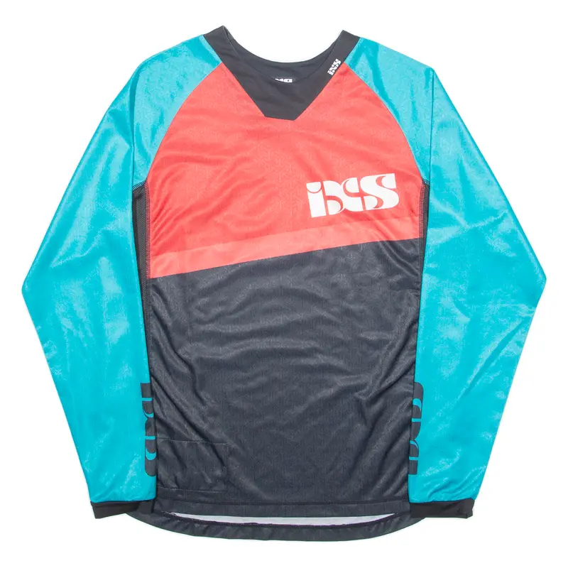 Ixs Mens T-Shirt Black Long Sleeve Crew Neck M 1