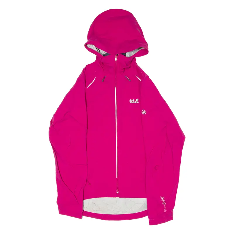 Jack Wolfskin Womens Rain Jacket Pink M 1