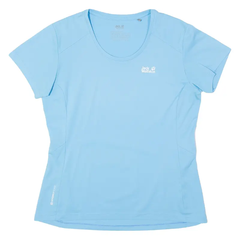 Jack Wolfskin Womens T-Shirt Blue M 1