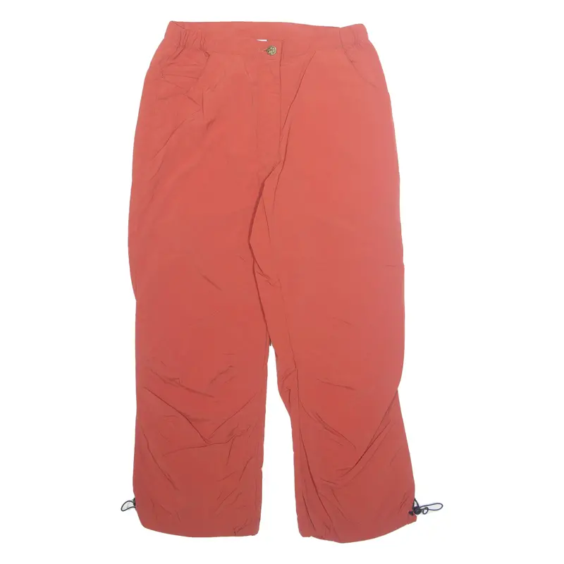 Jack Wolfskin Womens Track Pants Orange Tapered M W26 L24 1